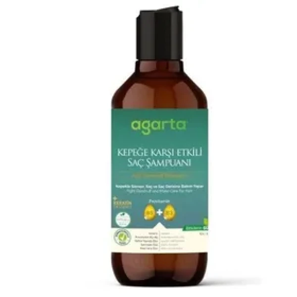 Agarta Doğal Kepeğe Karşı Etkili 400 ml Tuzsuz Şampuan