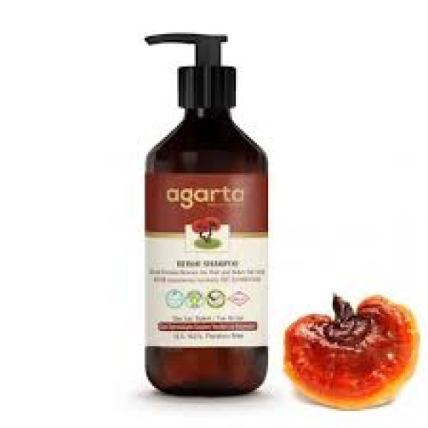 Agarta Doğal Şampuan Reishi 400 ml. Reishi Mantarı Bitki Özlü Natural Bitkisel Kozmetik