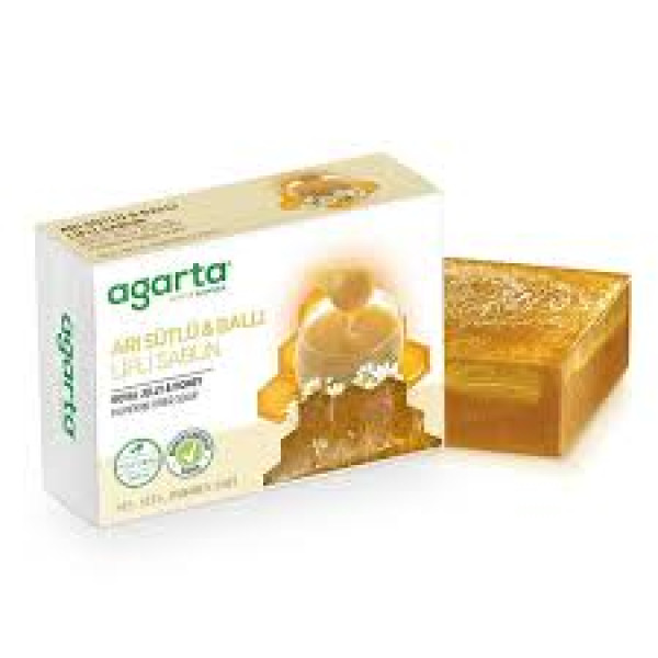 Agarta Arı Sütlü Ballı Lifli Sabun