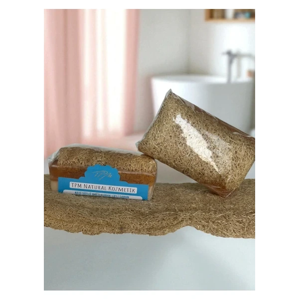Tpm Doğal Kabak Lifli Keçi Sütü Ballı Sabunu El Yapımı