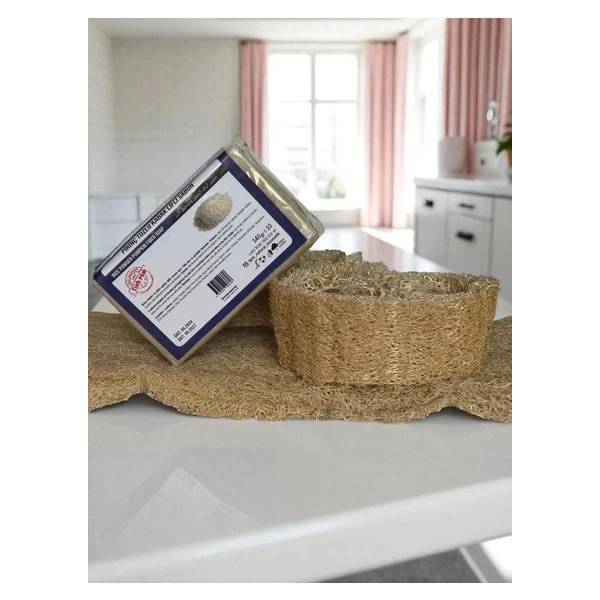  Doğal Kabak Lifli Pirinç Sabunu El Yapımı