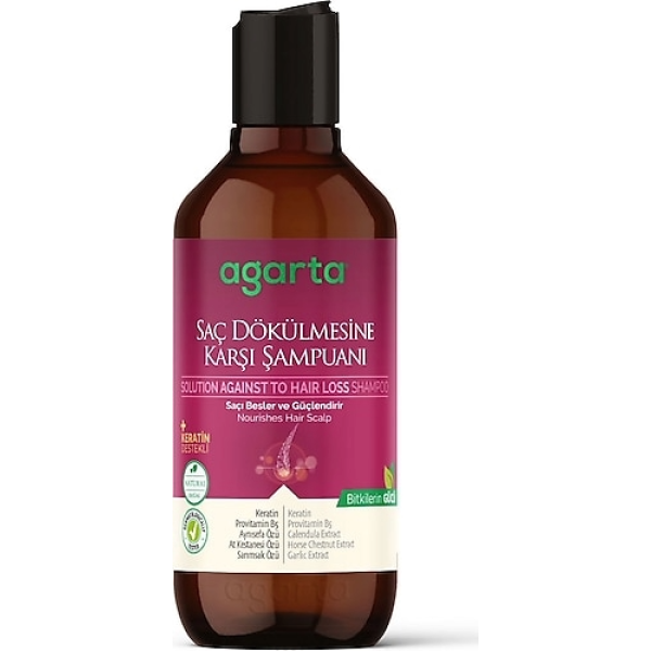 Agarta Doğal 400 ml Saç Dökülmesine Karşı Şampuan
